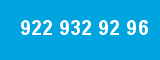 922 932 92 96 922 932 92 96